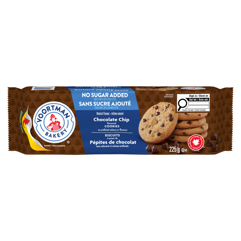 No Sugar Added Chocolate Chip Cookies