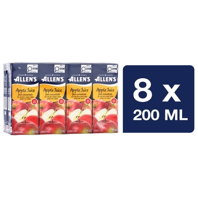 Allen's Pure Apple Juice Low Acid 8x200.0 ml, $0.24/100ml