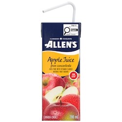Allen's Pure Apple Juice Low Acid - 8x200.0 ml | Fortinos