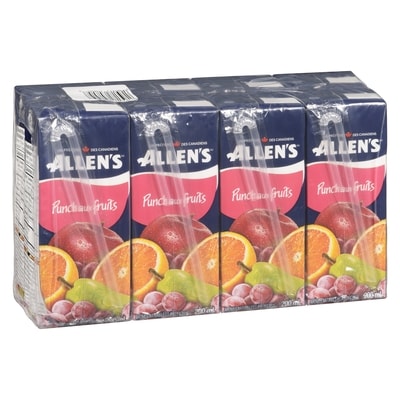 Allen’s Cocktail punch aux fruits 8x200.0 ml, 0,27 $/100ml