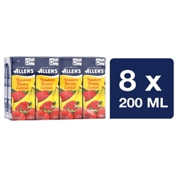 Allen's Strawberry Banana Cocktail 8x200.0 ml, $0.24/100ml