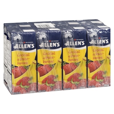 Allen’s Cocktail de fraise-banane 8x200.0 ml, 0,20 $/100ml