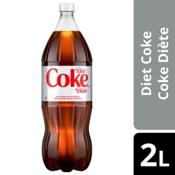 Coca-Cola Cola Diète Bouteille 2 l, 0,14 $/100ml