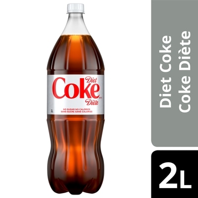 Coca-Cola Cola Diète Bouteille 2 l, 0,14 $/100ml
