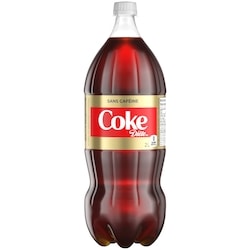 Coca-Cola Cola Diète Sans Cafeine Bouteille 2 l, 0,10 $/100ml