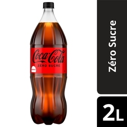 Coca-Cola Cola Zero Sucre Bouteille 2 l, 0,21 $/100ml