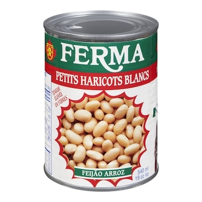 Ferma Haricots ronds blancs 540 ml, 0,37 $/100ml