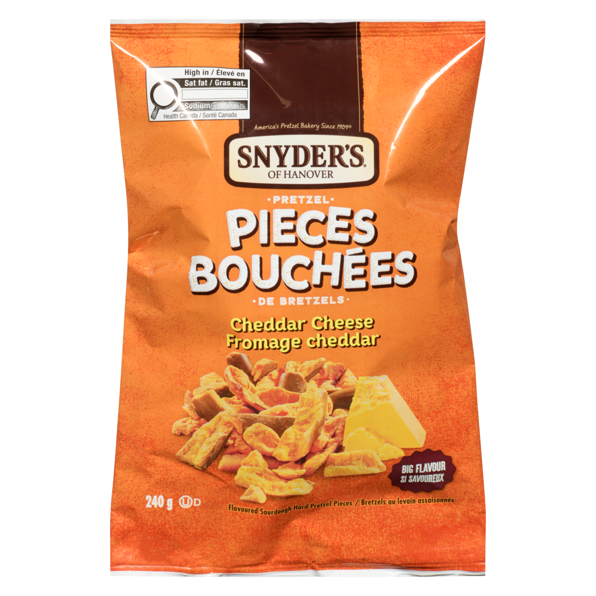 Snyder's Of Hanover Cheddar Cheese Pretzel Pieces