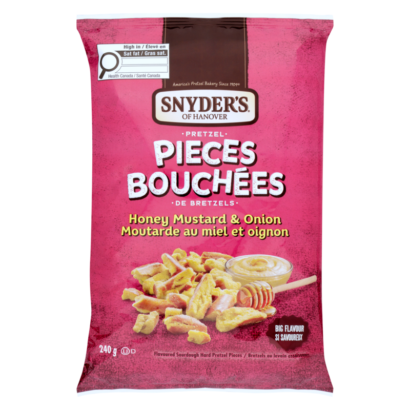 Pretzel Pieces, Honey Mustard & Onion
