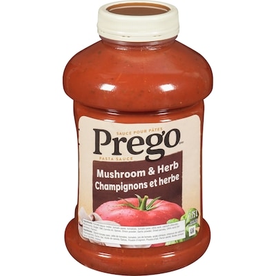 Prego Pasta Sauce, Fresh Mushrooms 1.75 l, $0.49/100ml