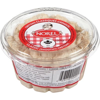 Norel Classic Smoothy Cretons   150 g, $3.00/100g