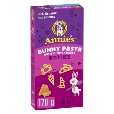 Annie's Bunny Pasta With Yummy Cheese Macaroni & cheese 170 g, $1.94/100g