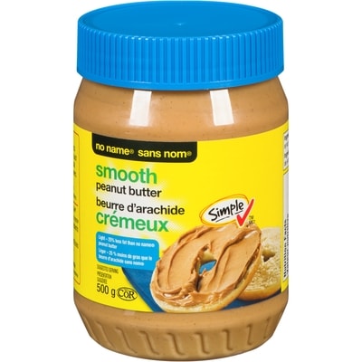 Sans Nom Sans Nom Beurre d'Arachide Crémeux 500 g, 0,60 $/100g