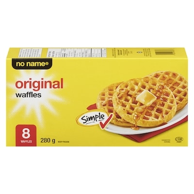No Name Original Waffles  280 g, $0.98/100g