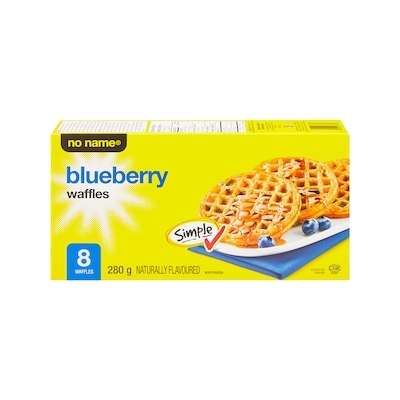 No Name Blueberry Waffles 280 g, $0.98/100g