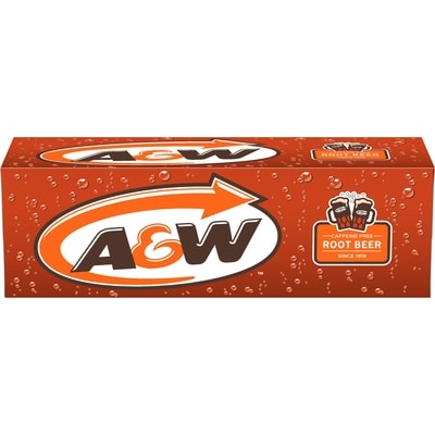 A&W Root Beer 12x355.0 ml, $0.19/100ml