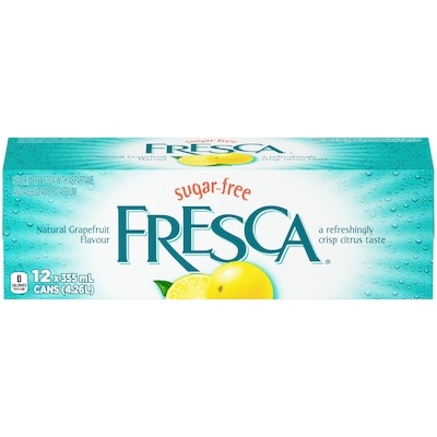 Fresca Grapefruit Soda Fridge Pack Cans 12x355.0 ml, $0.19/100ml