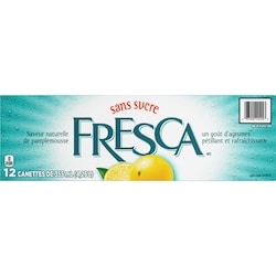 Fresca Grapefruit Soda Fridge Pack Cans - 12x355.0 ml | Maxi