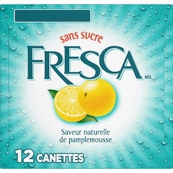 Fresca Grapefruit Soda Fridge Pack Cans - 12x355.0 ml | Maxi