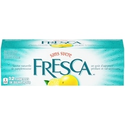 Fresca Soda au pamplemousse Fridge Pack Cannettes 12x355.0 ml, 0,20 $/100ml