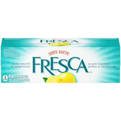 Soda au pamplemousse Fridge Pack Cannettes
