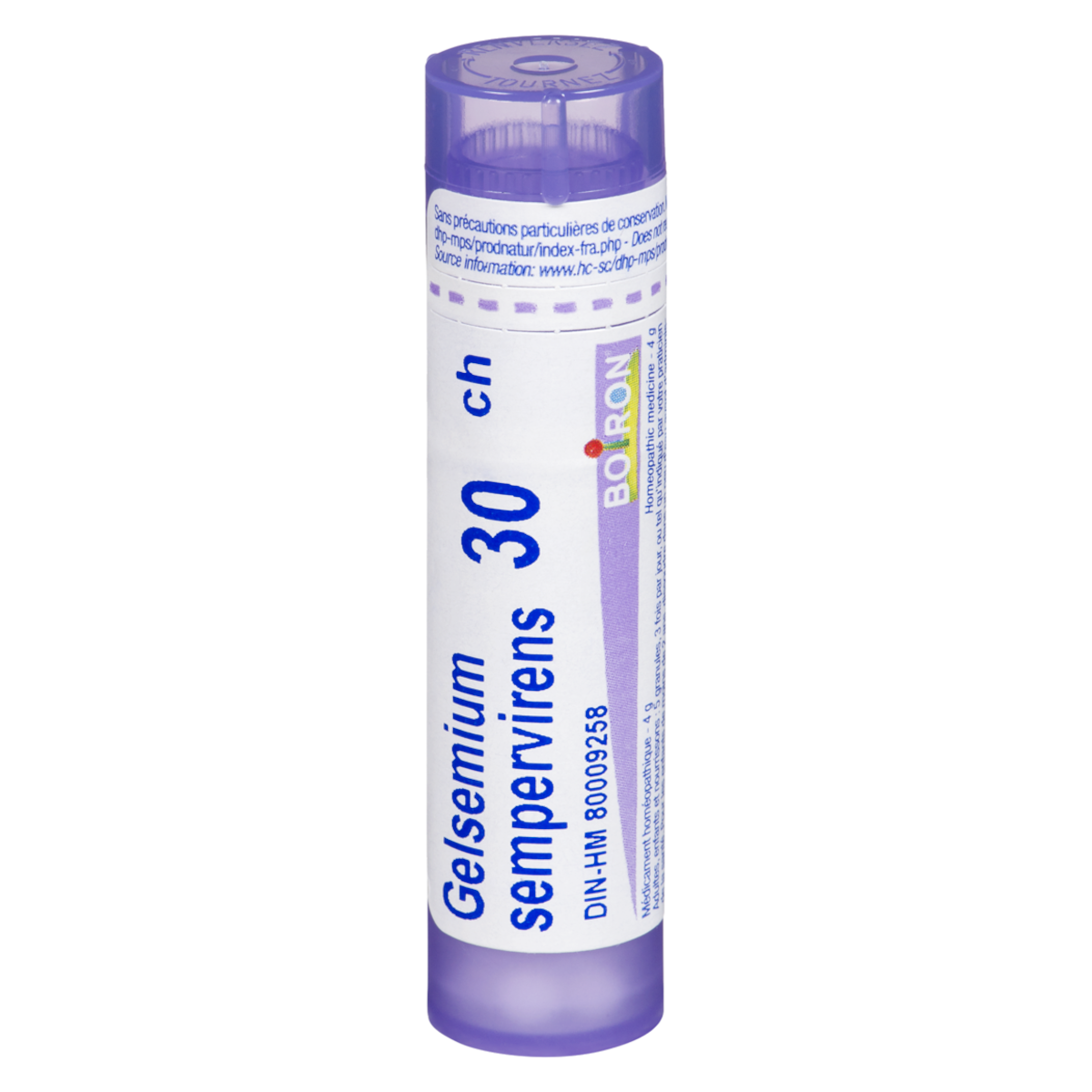 Boiron Médicament homéopathique Gelsemium Sempervirens 30 CH 80 ea, 0,09 $/1ch