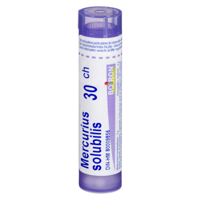 Boiron Médicament homéopathique Mercurius Solubilis 30 C 80 ea, 0,09 $/1ch