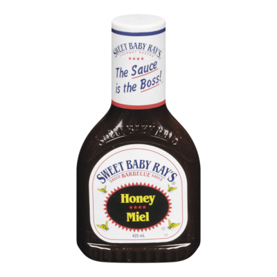 Sweet Baby Ray's BBQ Sauce, Honey 425 ml, $1.06/100ml