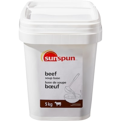 Sunspun Base de soupe au bœuf 5 kg, 0,80 $/100g