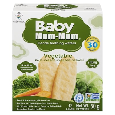 Hot Kid Baby Mum Mum, Veg 50 g, $5.98/100g
