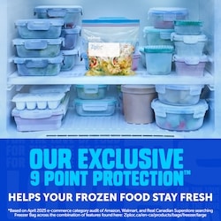 Ziploc Freezer Bags Large, with Stay Open Technology - 28 ea