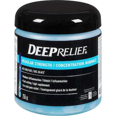 Deep Relief Gel de soulagement de la douleur de glace 255 g, 5,29 $/100g