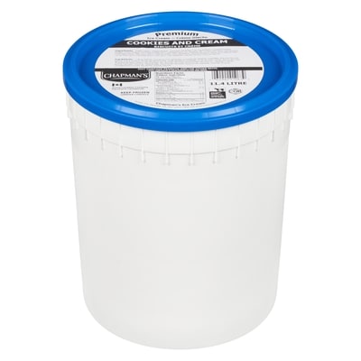 Chapman’s Premium crème glacé biscuits et crème 11.4 l, 0,39 $/100ml