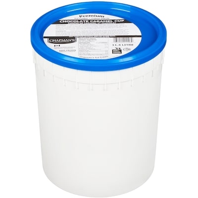 Chapman’s Premium crème glacée coupes de caramel et chocolat 11.4 l, 0,35 $/100ml