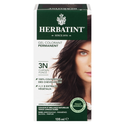 Herbatint Herbatint, Colorant capillaire, 3N Châtain foncé 135 ml, 11,10 $/100ml