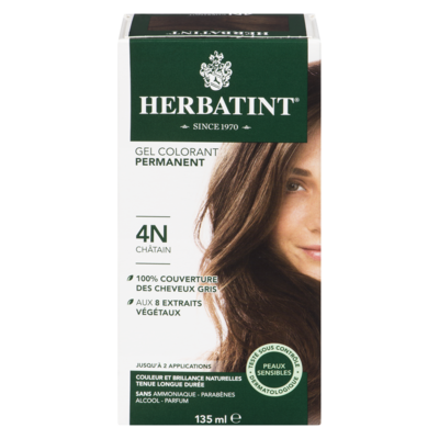 Herbatint Herbatint, Colorant capillaire, 4N Châtain 135 ml, 11,10 $/100ml