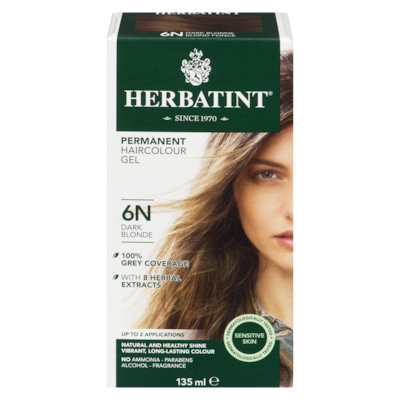 Herbatint Hair Colour, 6N Dark Blonde 135 ml, $11.10/100ml