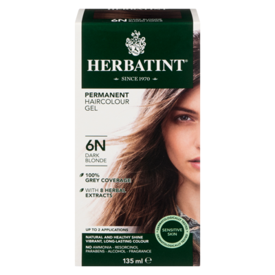 Herbatint Hair Colour, 6N Dark Blonde 135 ml, $13.33/100ml
