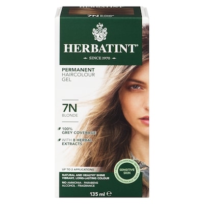 Herbatint Hair Colour, 7N Blonde 135 ml, $11.10/100ml