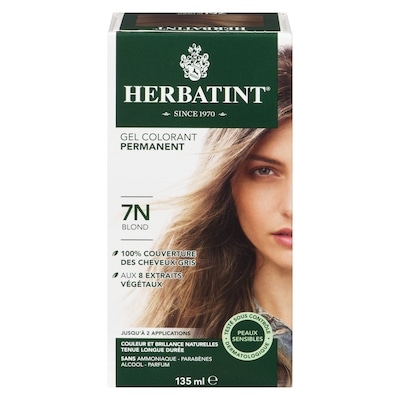 Herbatint Herbatint, Colorant capillaire, 7N Blond 135 ml, 11,10 $/100ml