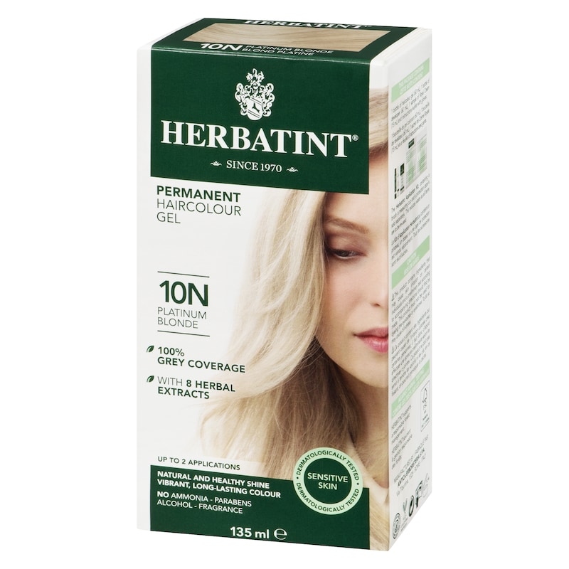 Permanent Haircolour Gel 10N Platinum Blonde