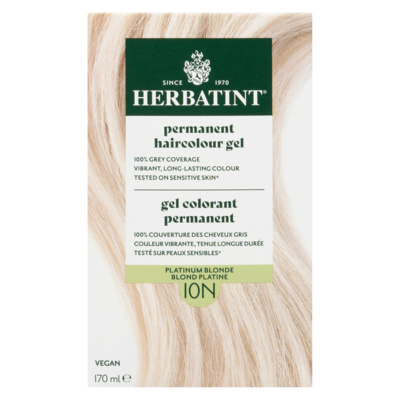 Permanent Haircolour Gel 10N Platinum Blonde