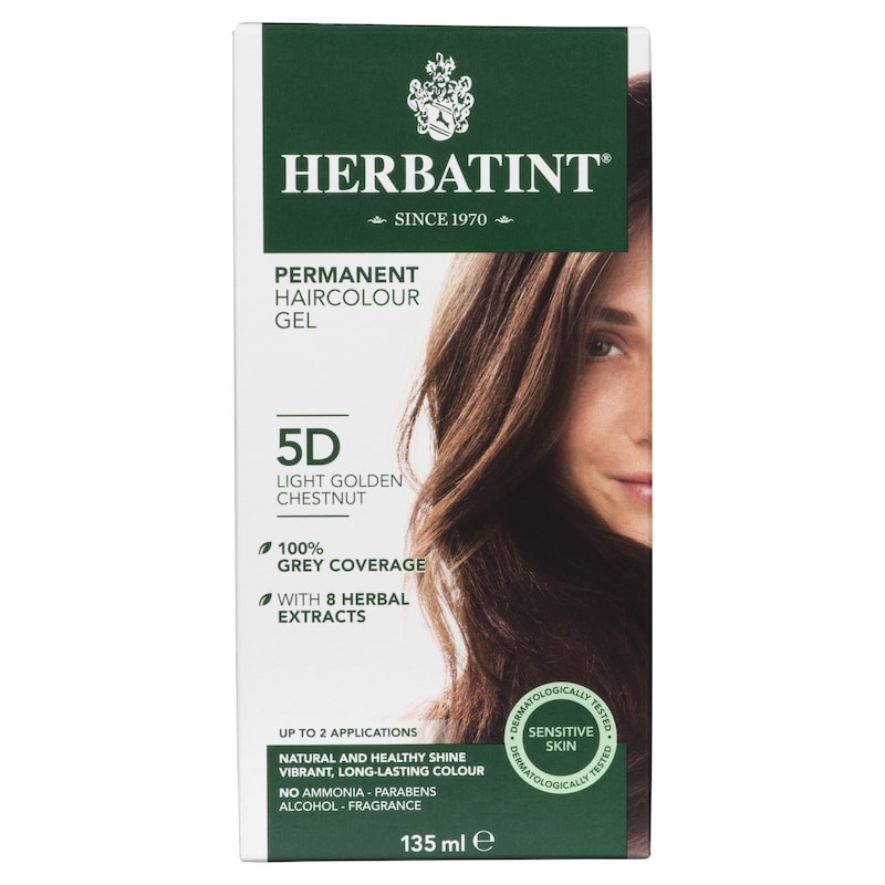 Permanent Haircolour Gel 5D Light Golden Chestnut