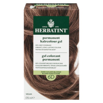 Herbatint Hair Colour, 6D Dark Golden Blonde 135 ml, $14.81/100ml