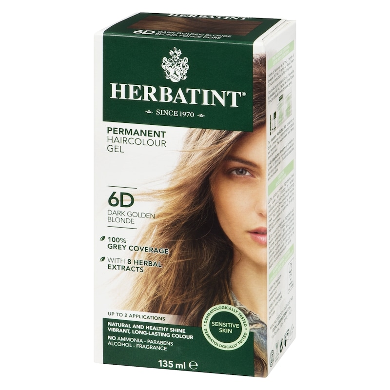 Hair Colour, 6D Dark Golden Blonde