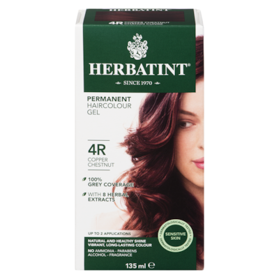 Herbatint Permanent Haircolour Gel, 4R Copper Chestnut 135 ml, $14.07/100ml