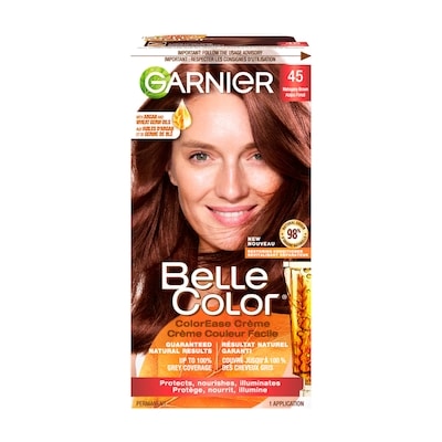 Garnier Colorant capillaire 45 châtain acajou Belle Color 57 ml, 12,28 $/100ml