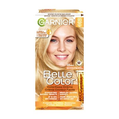Garnier Colorant capillaire nuance 93 Blond clair doré Belle Color 57 ml, 12,28 $/100ml