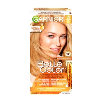 Garnier Colorant capillaire nuance Blond clair doré naturel 83 Belle Colour 57 ml, 12,28 $/100ml