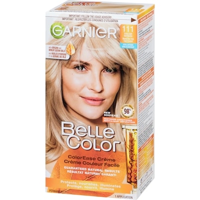 Colorant capillaire Belle Color 111 blond très clair naturel cendré